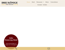 Tablet Screenshot of drei-koenige.net